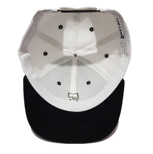 chillen chllen lifestyle wear white-black snapback hat 1st edition