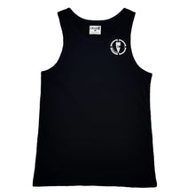 Load image into Gallery viewer, mens black tank top singlet casual wear chllen lifestyle wear inbound front