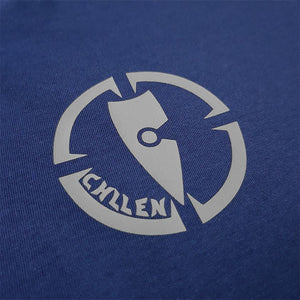 mens blue tee shirt chllen lifestyle wear inbound logo
