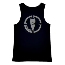 Load image into Gallery viewer, mens grey tank top singlet casual wear chllen lifestyle wear inbound back