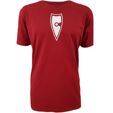 Load image into Gallery viewer, mens red stylish defiant t-shirt tee chllen lifestyle wear