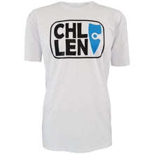 Load image into Gallery viewer, mens stylish light blue tee shirt radiate selenite logo chllen lifestyle wear
