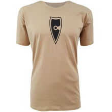 Load image into Gallery viewer, mens tan stylish defiant t-shirt tee chllen lifestyle wear