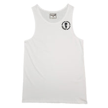 Load image into Gallery viewer, mens white tank top singlet casual wear chllen lifestyle wear inbound front