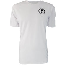 Load image into Gallery viewer, mens white tee shirt chllen lifestyle wear inbound front